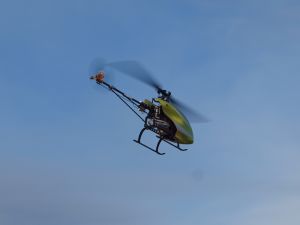Hubschrauber-Testflug